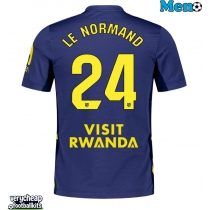 Atletico Madrid Robin Le Normand #24 Replica Away Shirt 2025-26 Short Sleeve